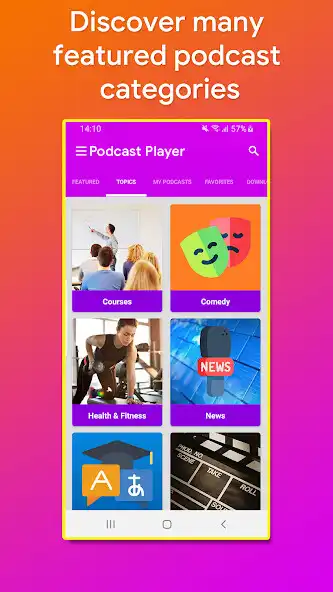 Play Podcast Player  Podcast App - XPod as an online game Podcast Player  Podcast App - XPod with UptoPlay