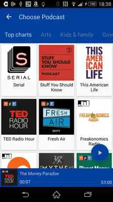 Play Podcast Player - PodDrive