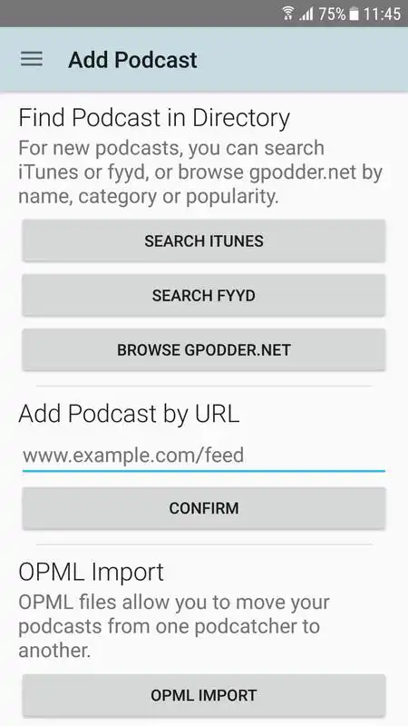 Play Podcast Tunes