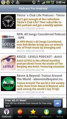 Play PodDroid Play PodDroid