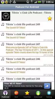 Play PodDroid Play PodDroid