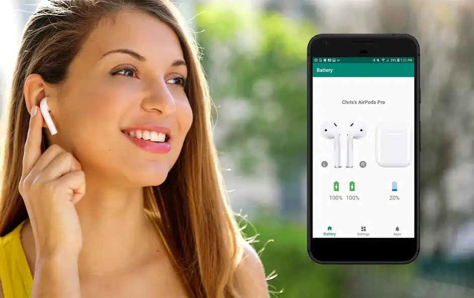Play Pods Control : AirPods Battery  and enjoy Pods Control : AirPods Battery with UptoPlay