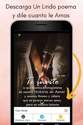 Play Poemas de Amor y Sentimientos as an online game Poemas de Amor y Sentimientos with UptoPlay