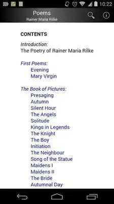 Play Poems by Rainer Maria Rilke