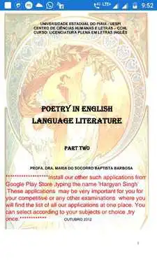 Play Poetry in English Language Literature