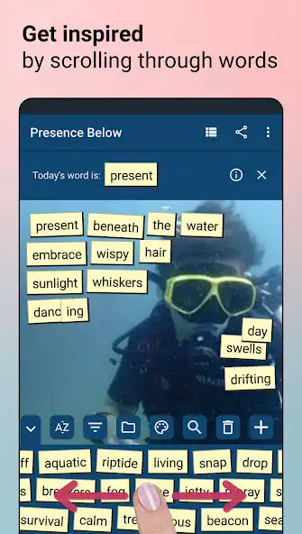 Play Poetry Magnets: Poem Writing as an online game Poetry Magnets: Poem Writing with UptoPlay