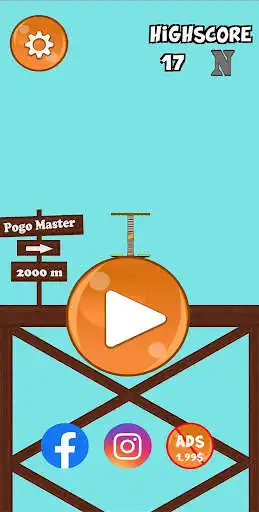 Play Pogo Bounce! as an online game Pogo Bounce! with UptoPlay