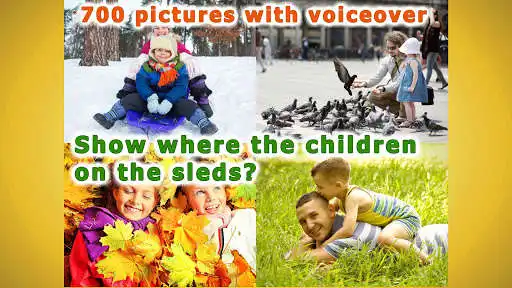 Play Point the picture 2! First words toddler kids game as an online game Point the picture 2! First words toddler kids game with UptoPlay