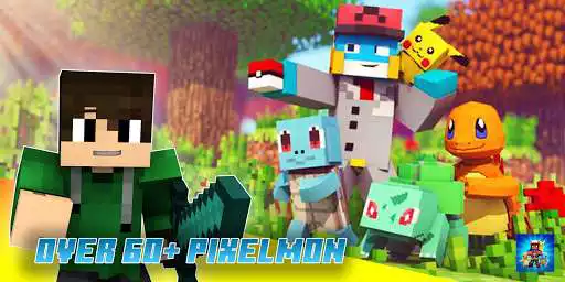 Play PokeCraft Mods for Minecraft PE - MCPE Pixelmon  and enjoy PokeCraft Mods for Minecraft PE - MCPE Pixelmon with UptoPlay
