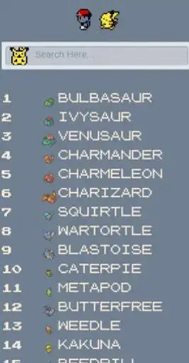 Play Pokedex  and enjoy Pokedex with UptoPlay