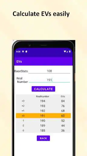 Play Poke EVs Calculator as an online game Poke EVs Calculator with UptoPlay