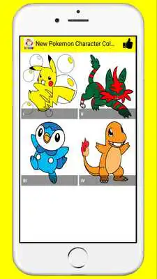 Play Pokemon Character Coloring Book for Children
