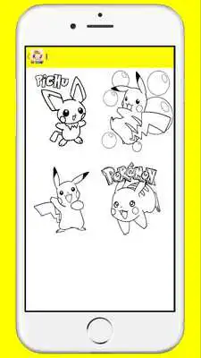 Play Pokemon Character Coloring Book for Children