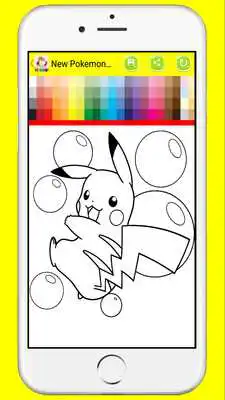 Play Pokemon Character Coloring Book for Children