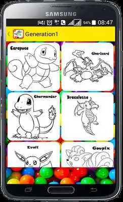 Play Pokemonster Coloring Book