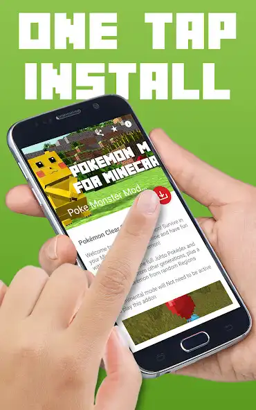 Play Poke Monster Mod for Minecraft as an online game Poke Monster Mod for Minecraft with UptoPlay