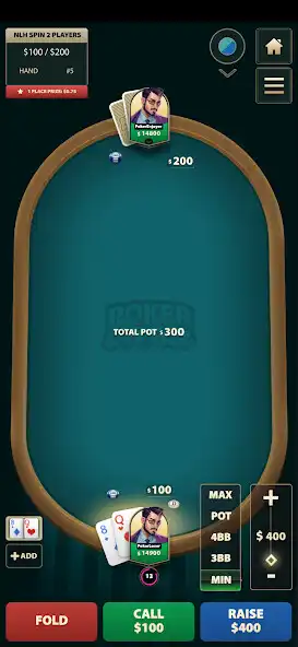 Play PokerCasta as an online game PokerCasta with UptoPlay