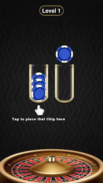 Play Poker Chip Sort Puzzle as an online game Poker Chip Sort Puzzle with UptoPlay