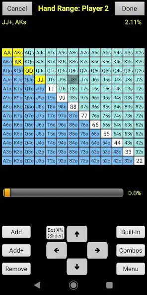 Play PokerCruncher - Advanced Odds as an online game PokerCruncher - Advanced Odds with UptoPlay