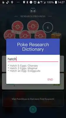 Play Poke Research Dictionary
