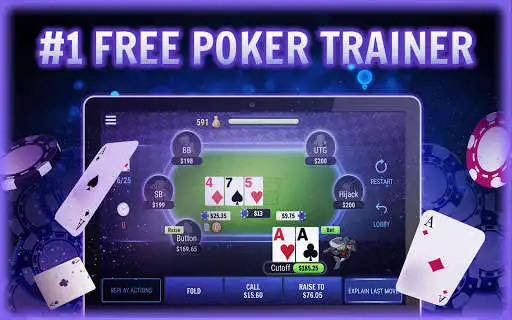 Play Poker Fighter - Free Poker Trainer  and enjoy Poker Fighter - Free Poker Trainer with UptoPlay