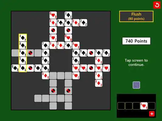 Play Poker Grid as an online game Poker Grid with UptoPlay