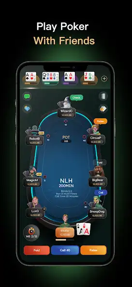 Play PokerHUB: Your Poker App as an online game PokerHUB: Your Poker App with UptoPlay