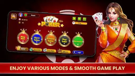Play Poker Khelo - Texas Holdem Poker - Offline Poker as an online game Poker Khelo - Texas Holdem Poker - Offline Poker with UptoPlay