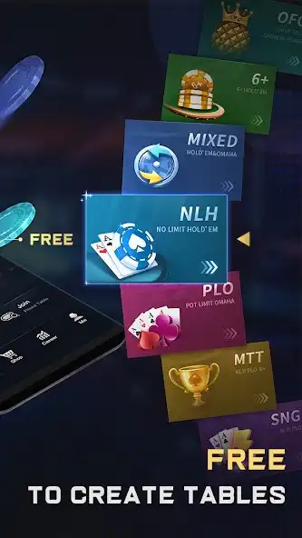 Play PokerMan - Poker with friends! as an online game PokerMan - Poker with friends! with UptoPlay