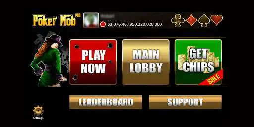 Play Poker Mob as an online game Poker Mob with UptoPlay
