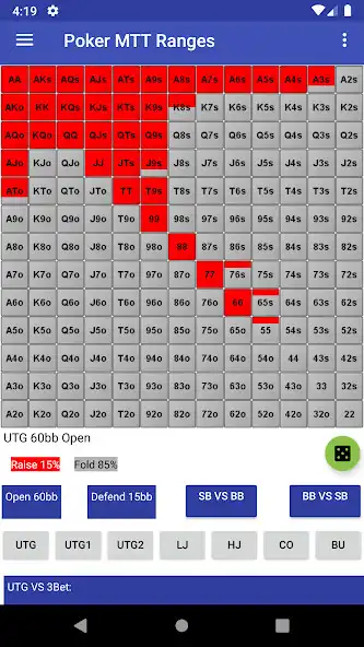 Play Poker MTT Ranges - Complete Preflop GTO Ranges  and enjoy Poker MTT Ranges - Complete Preflop GTO Ranges with UptoPlay