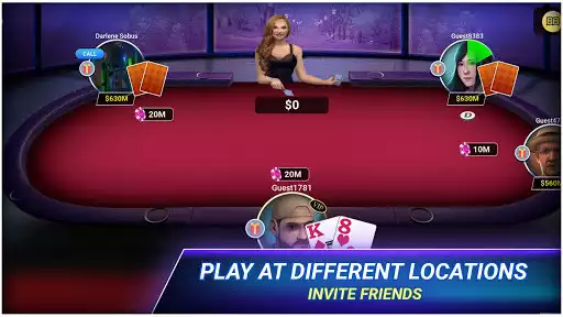 Play POKER OFFLINE as an online game POKER OFFLINE with UptoPlay