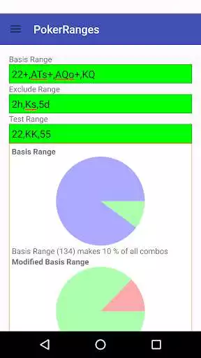 Play PokerRanges as an online game PokerRanges with UptoPlay