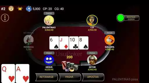 Play Poker UsuPoker  and enjoy Poker UsuPoker with UptoPlay