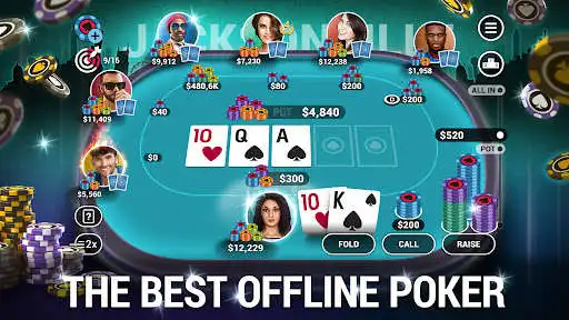 Play Poker World, Offline TX Holdem  and enjoy Poker World, Offline TX Holdem with UptoPlay