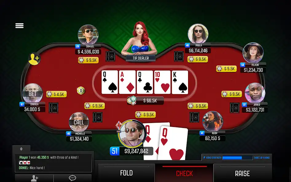 Play Poker World: Online Casino Games as an online game Poker World: Online Casino Games with UptoPlay