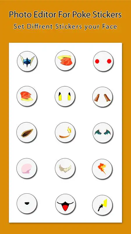 Play Poketown Photo Stickers Editor