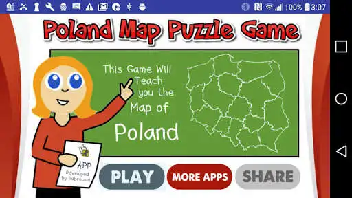 Play Poland Map Puzzle Game Free