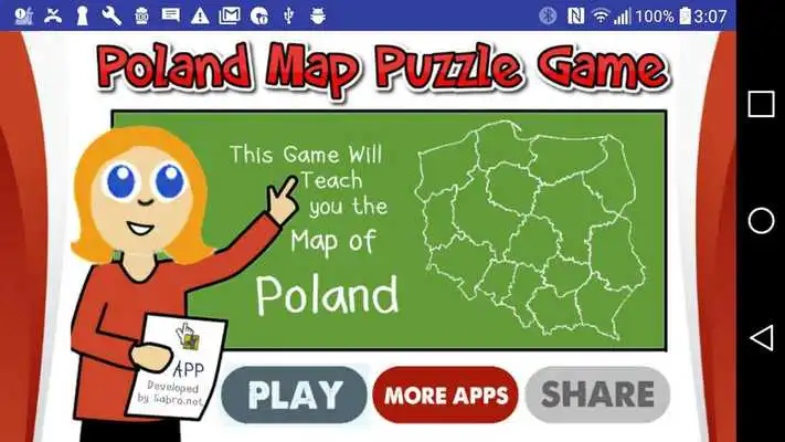 Play Poland Map Puzzle Game Free