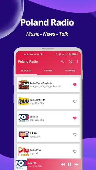 Play Poland Radio - Online FM Radio  and enjoy Poland Radio - Online FM Radio with UptoPlay