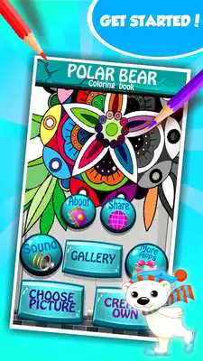 Play Polar Bear Coloring Book