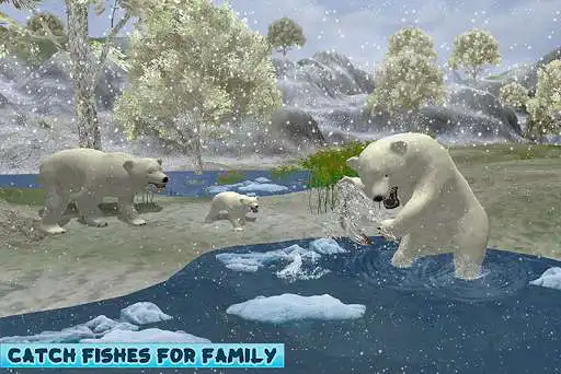 Play Polar Bear Family Survival  and enjoy Polar Bear Family Survival with UptoPlay