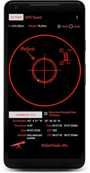 Play PolarFinder Pro as an online game PolarFinder Pro with UptoPlay