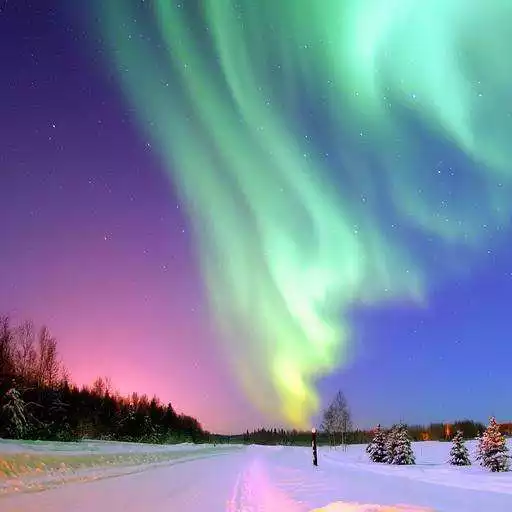Free play online Polar light live wallpaper APK Free play online Polar light live wallpaper APK
