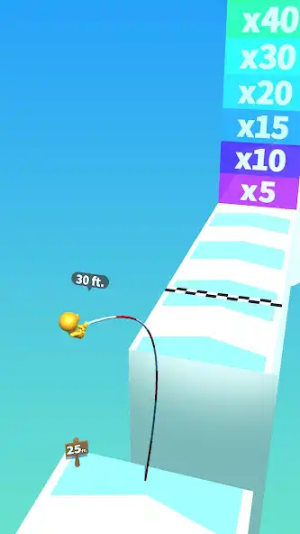 Play Pole Jump Master as an online game Pole Jump Master with UptoPlay