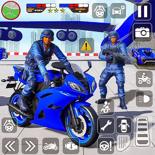 Play Police Airplane Car Transport APK