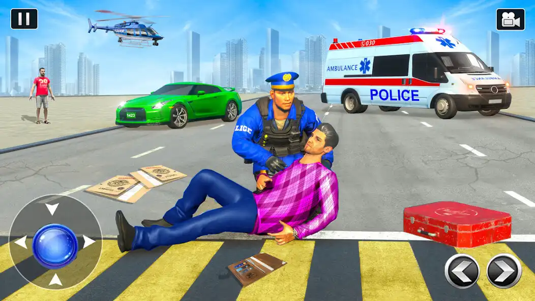 Play Police Ambulance Rescue Games as an online game Police Ambulance Rescue Games with UptoPlay