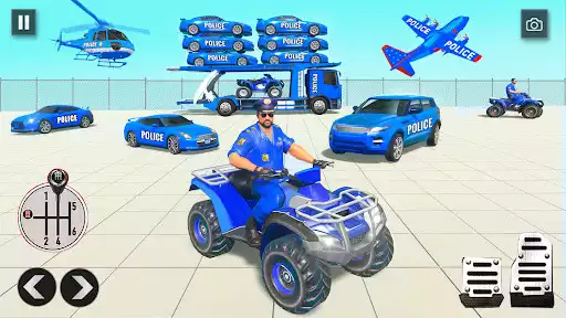 Play Police ATV Quad Bike Transport  and enjoy Police ATV Quad Bike Transport with UptoPlay