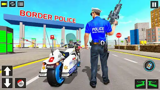 Play Police Bike Border Patrol Game  and enjoy Police Bike Border Patrol Game with UptoPlay