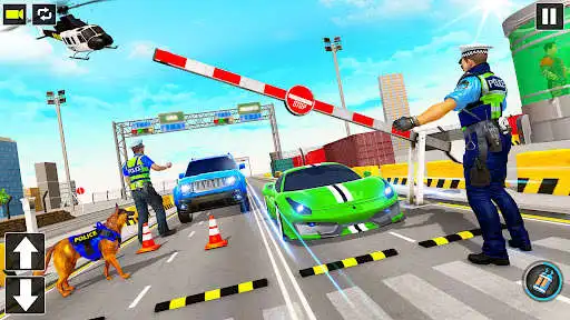 Play Police Bike Border Patrol Game as an online game Police Bike Border Patrol Game with UptoPlay